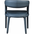 Meridian Furniture Sylvester Navy Vegan Leather Dining Chair