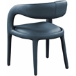 Meridian Furniture Sylvester Navy Vegan Leather Dining Chair