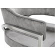 Meridian Furniture Madelyn Grey Velvet Dining Chair (Set of 2)
