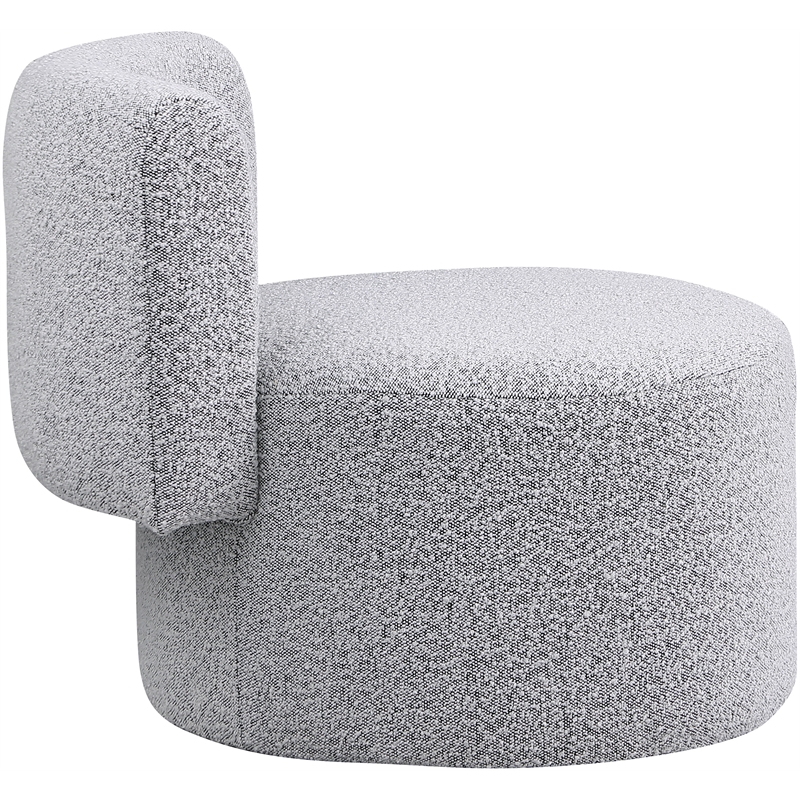 Meridian Furniture Como Boucle Fabric Accent Chair Meridian Furniture Como Boucle Fabric Accent Chair