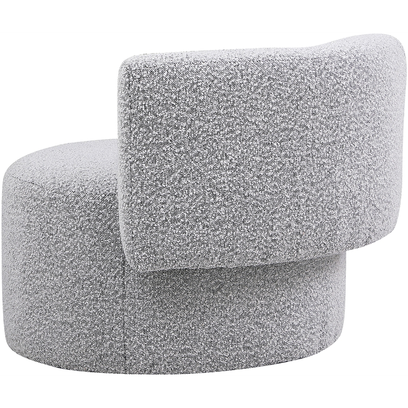 Meridian Furniture Como Boucle Fabric Accent Chair Meridian Furniture Como Boucle Fabric Accent Chair