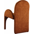 Meridian Furniture Summer Cognac Velvet Dining Arm Chair (Set of 2)