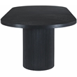 Meridian Furniture Belinda Black Oak Wood Dining Table