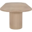 Meridian Furniture Belinda Natural White Oak Wood Dining Table