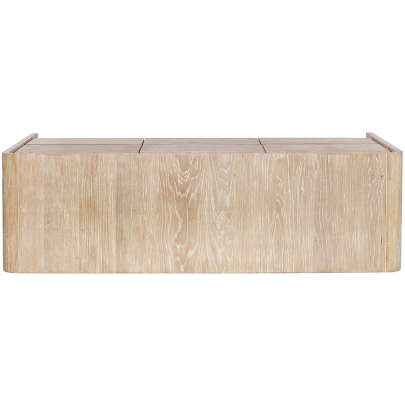 Meridian Furniture Cresthill Natural Solid Oak Wood Dresser