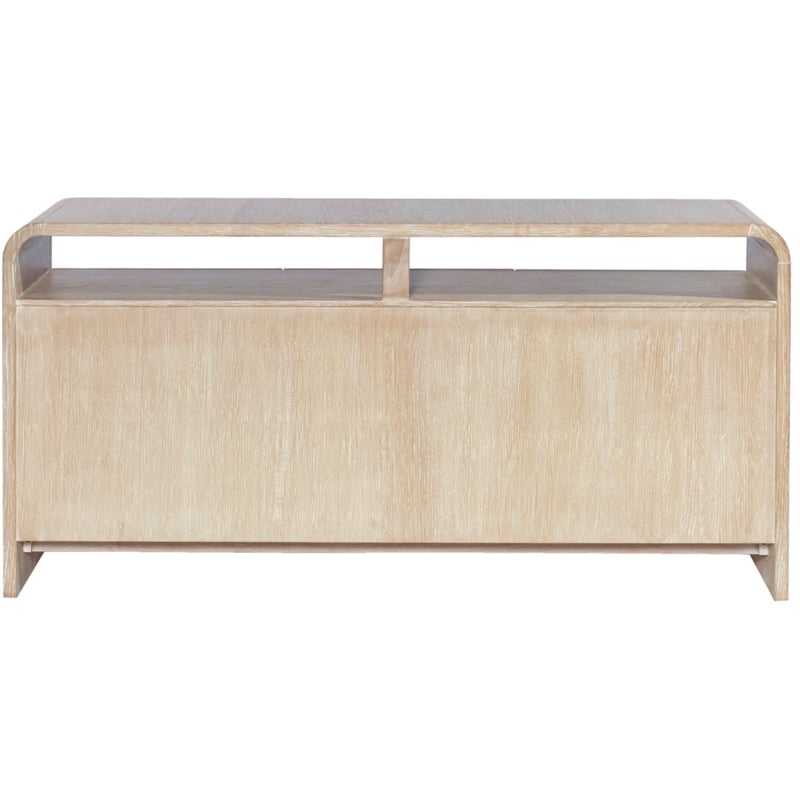 Meridian Furniture Cresthill Natural Solid Oak Wood Dresser