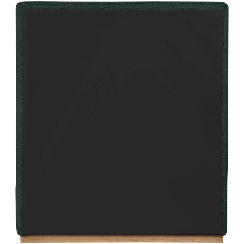 Meridian Furniture Monaco Green Fabric Twin Bed