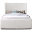Meridian Furniture Oliver Cream Fabric King Bed
