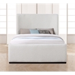 Meridian Furniture Oliver Cream Fabric Queen Bed