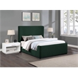 Meridian Furniture Oliver Green Fabric King Bed