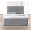 Meridian Furniture Oliver Grey Fabric Queen Bed