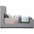 Meridian Furniture Oliver Grey Fabric Twin Bed