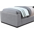 Meridian Furniture Oliver Grey Fabric Twin Bed