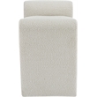 Meridian Furniture Stylus Cream Fabric Bench