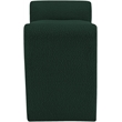 Meridian Furniture Stylus Green Fabric Bench