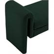 Meridian Furniture Stylus Green Fabric Bench