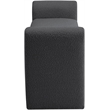 Meridian Furniture Stylus Black Fabric Bench