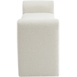 Meridian Furniture Stylus Cream Fabric Bench