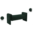 Meridian Furniture Stylus Green Fabric Bench