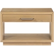 Meridian Furniture Avery Oak Wood Veneer Night Stand