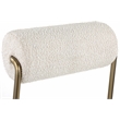 Meridian Furniture Carly Cream Vegan Leather / Boucle Dining Chair (Set of 2)
