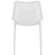 Meridian Furniture Mykonos White Outdoor Patio Dining Chair (Set of 4)