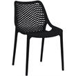 Meridian Furniture Mykonos Black Outdoor Patio Dining Chair (Set of 4)