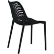 Meridian Furniture Mykonos Black Outdoor Patio Dining Chair (Set of 4)