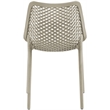 Meridian Furniture Mykonos Taupe Outdoor Patio Dining Chair (Set of 4)