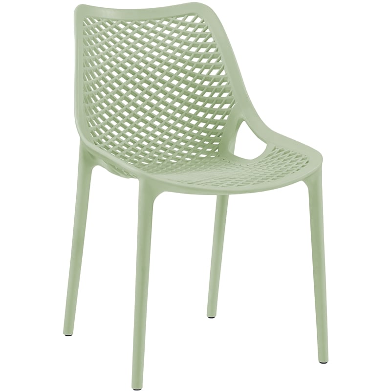 Meridian Furniture Mykonos Mint Outdoor Patio Dining Chair (Set of 4)