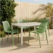 Meridian Furniture Mykonos Mint Outdoor Patio Dining Chair (Set of 4)