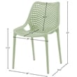 Meridian Furniture Mykonos Mint Outdoor Patio Dining Chair (Set of 4)