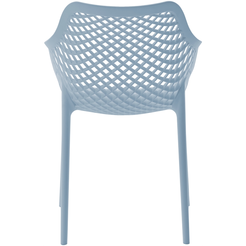 Meridian Furniture Mykonos Outdoor Patio Arm Dining Chair