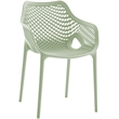 Meridian Furniture Mykonos Mint Outdoor Patio Dining Chair (Set of 4)