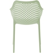 Meridian Furniture Mykonos Mint Outdoor Patio Dining Chair (Set of 4)