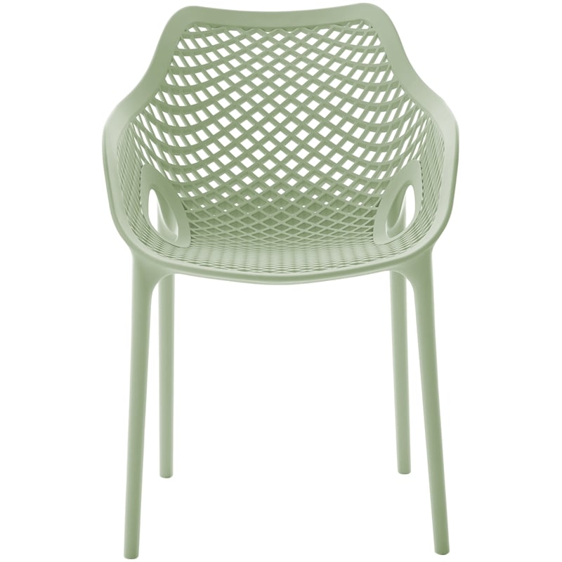 Meridian Furniture Mykonos Mint Outdoor Patio Dining Chair (Set of 4)