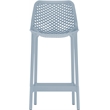 Meridian Furniture Mykonos Sky Blue Outdoor Patio Stool (Set of 4)