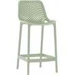 Meridian Furniture Mykonos Mint Outdoor Patio Stool (Set of 4)