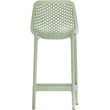 Meridian Furniture Mykonos Mint Outdoor Patio Stool (Set of 4)