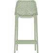 Meridian Furniture Mykonos Mint Outdoor Patio Stool (Set of 4)