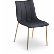 Meridian Furniture Isla Black Vegan Leather Dining Chair (Set of 2)