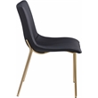 Meridian Furniture Isla Black Vegan Leather Dining Chair (Set of 2)