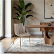 Meridian Furniture Isla Taupe Vegan Leather Dining Chair (Set of 2)