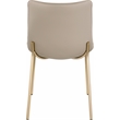Meridian Furniture Isla Taupe Vegan Leather Dining Chair (Set of 2)