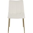 Meridian Furniture Isla Off White Vegan Leather Dining Chair (Set of 2)
