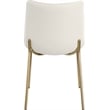 Meridian Furniture Isla Off White Vegan Leather Dining Chair (Set of 2)
