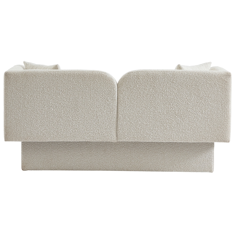 Meridian Furniture Marcel Cream Loveseat