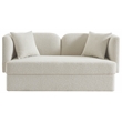 Meridian Furniture Marcel Cream Loveseat