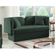 Meridian Furniture Marcel Green Loveseat
