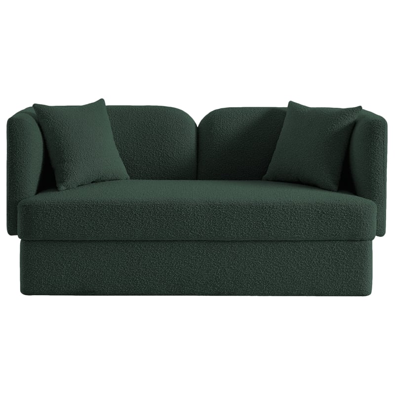 Meridian Furniture Marcel Green Loveseat